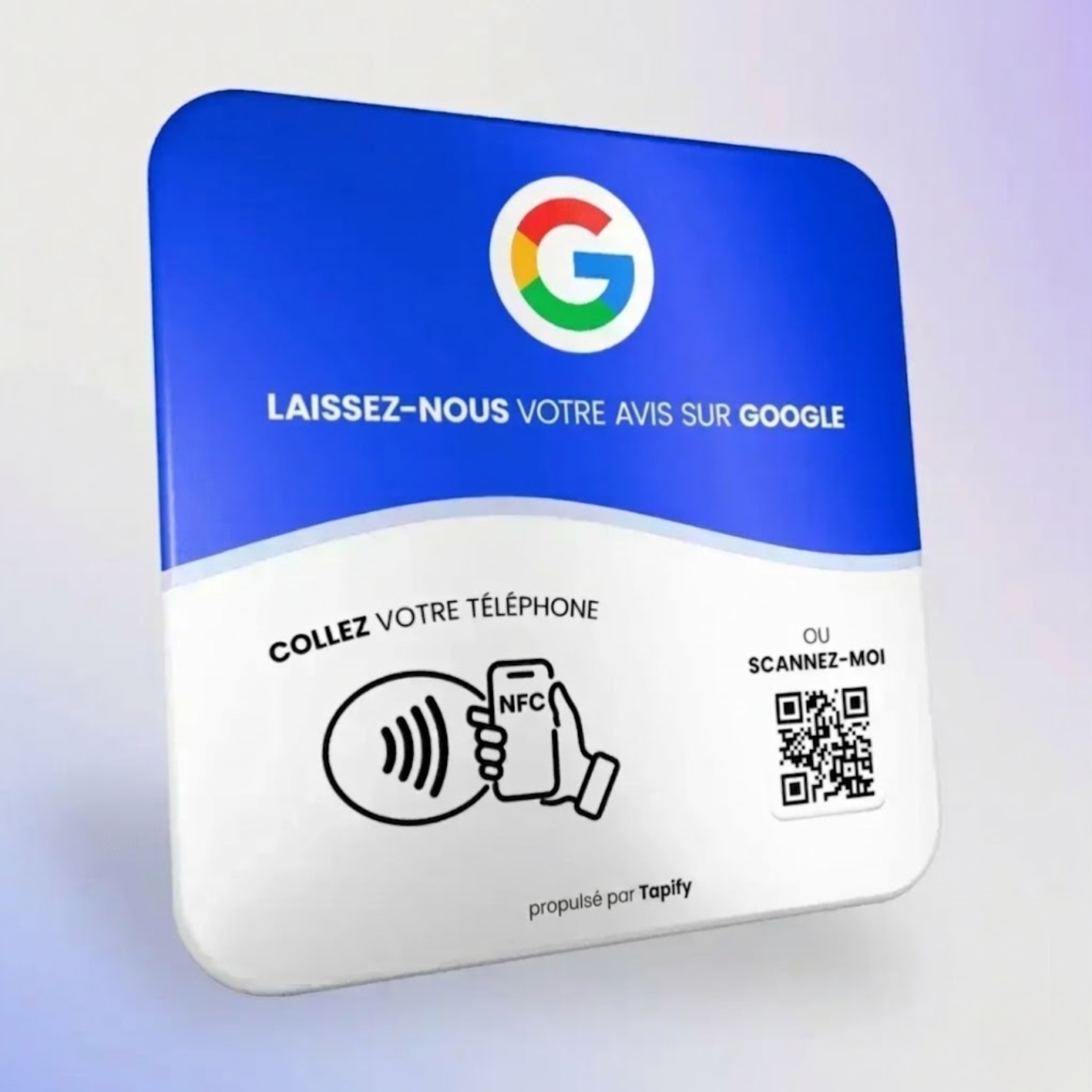 Plaque NFC Tapify